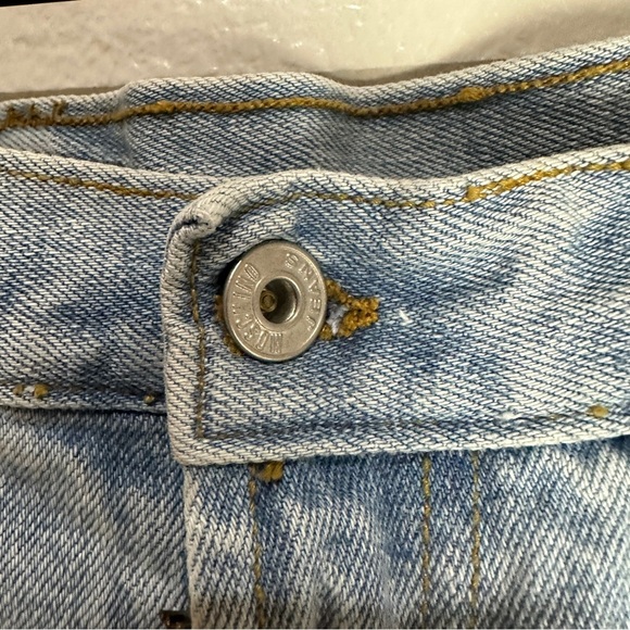 Moschino Denim Jeans Metal Logo Size 36 Vintage - Picture 2 of 10